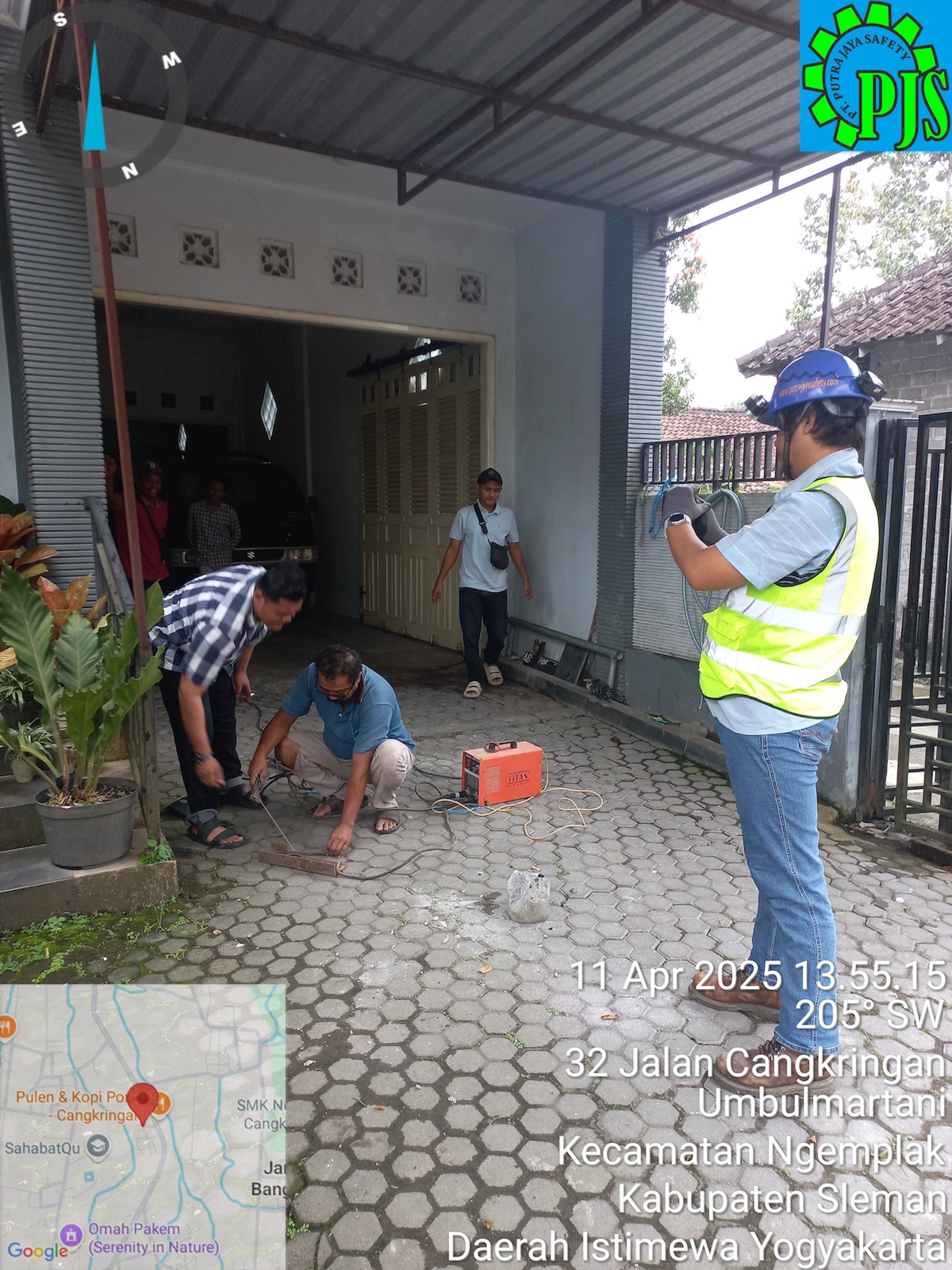 Pemeriksaan Visual dan Pengujian K3 Pesawat Tenaga Produksi CV Niskala