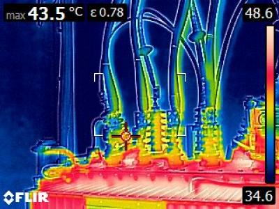 Foto Infrared Thermographi Camera