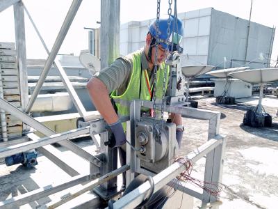 Pemeriksaan dan Pengujian K3 Gondola Hotel Marriott Yogyakarta